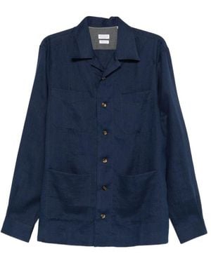 Brunello Cucinelli Linen Shirt - Blue