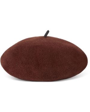 Brunello Cucinelli Wool Basque Hat - Brown