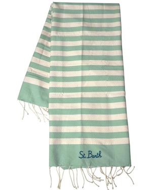 MC2 Saint Barth Foutas Beach Towel - Green