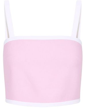 Iceberg Cropped Fit Top - Pink