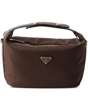 Prada Chérie Re-Nylon Mini Bag - Marrone