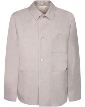 Lardini Shirt With Pocket - Grey