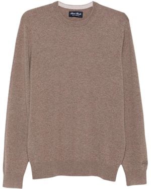 MC2 Saint Barth Regent Crew-Neck Cashmere Jumper - Brown