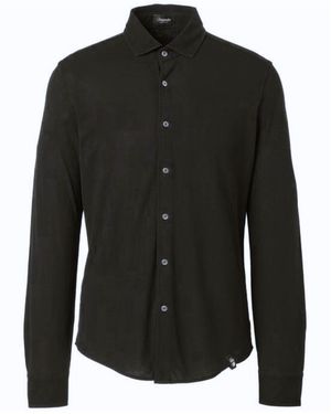 Drumohr Cotton Shirt - Black