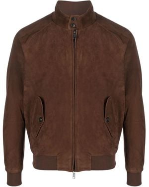 Baracuta Suede Jacket - Brown