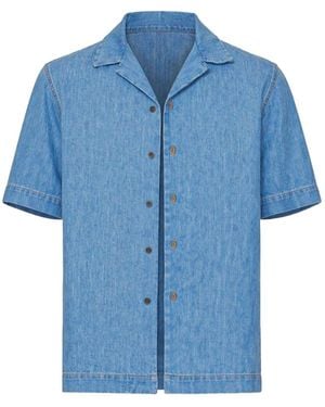 Dries Van Noten Cotton Shirt - Blue