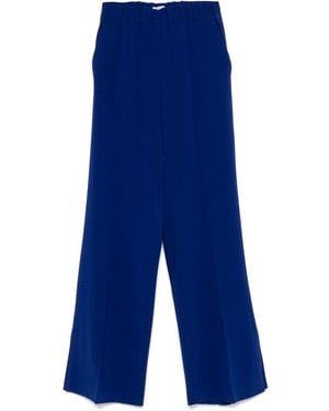 Alberto Biani Cady Elasticated Trousers - Blue