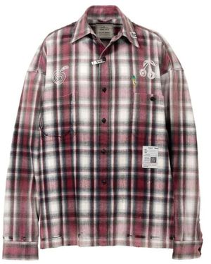 Maison Mihara Yasuhiro Chequered Shirt