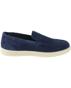 Woolrich Double Ut Slip.On Moccasin - Blue