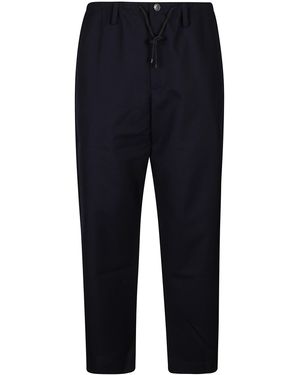 Dries Van Noten "Penny" Wool Trousers - Blue