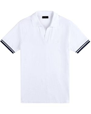 Fay Polo Shirt With Logo - White