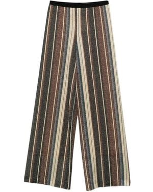 Siyu Zoe Wide-Leg Trousers - Multicolour