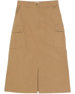 Barbour Gwen Cargo Skirt - Natural