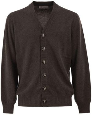 Brunello Cucinelli Cashmere Cardigan - Black