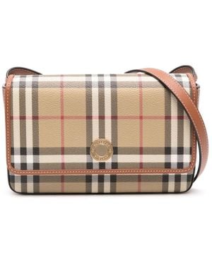 Burberry Hampshire Crossbody Bag - Natural