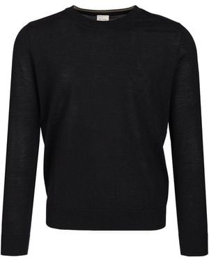 Paul Smith Wool Crewneck Jumper - Black