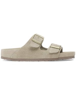 Birkenstock Arizona Contoured Suede Slides - Multicolour
