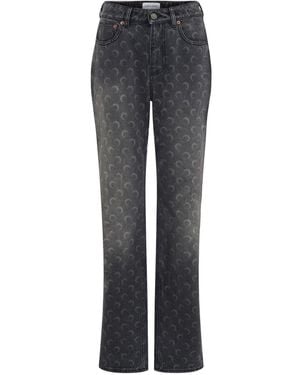 Marine Serre Jeans - Grey