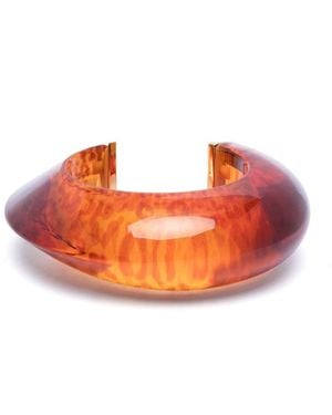 Alaïa Edge Medium Cuff Bracelet - Orange