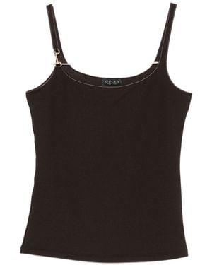 Gucci Horsebit Tank Top - Black