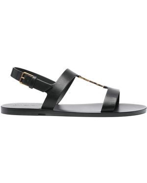 Saint Laurent Sandalo Cassandre - Nero