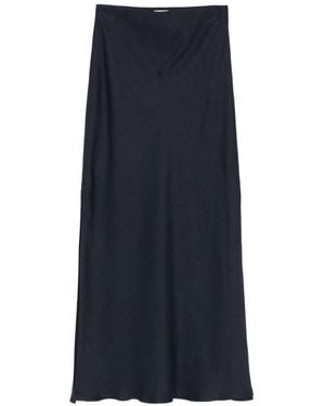 Brunello Cucinelli Line Blend Long Skirt - Blue