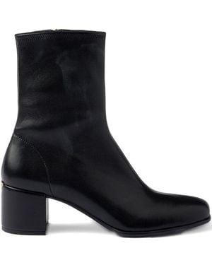 Prada Leather Boots - Black