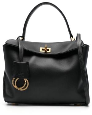 Balenciaga Rodeo Mini Leather Handbag - Black