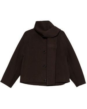 Max Mara Cappotto Corto - Nero