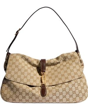 Gucci Jackie Flap Shoulder Bag - Metallic