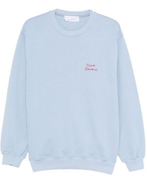 Giada Benincasa Hello Love Sweatshirt - Blue