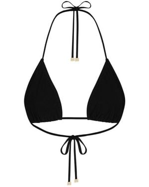 Dolce & Gabbana Reggiseno Mare A Triangolo - Bianco