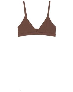 Skims Reggiseno Bralette A Triangolo Di - Marrone