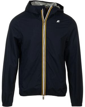 K-Way Stretch Dot Jacket - Blue