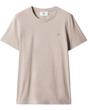 Maison Kitsuné Baby Fox Cotton T-Shirt - Pink