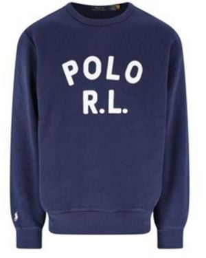 Polo Ralph Lauren Logo Sweatshirt - Blu