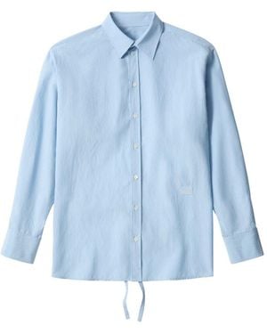MM6 by Maison Margiela Striped Shirt - Blue