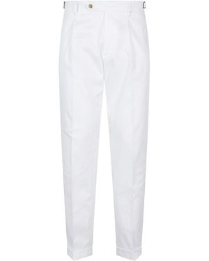 Berwich Retrolong Trousers - White