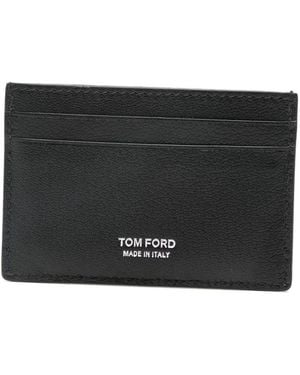 Tom Ford Leather Credit Card Case - Black