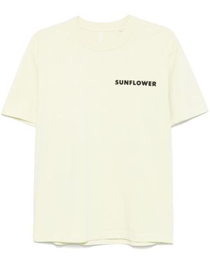 sunflower Cotton T-Shirt - Natural
