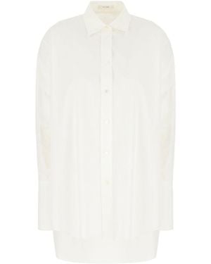The Row Ment Cotton Shirt - White