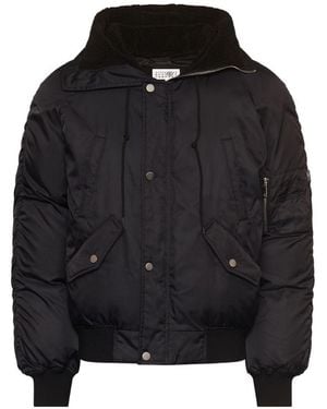 MM6 by Maison Margiela Nylon Down Jacket - Black