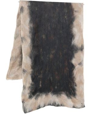 Silvana Manetti Cashmere And Silk Scarf - Grey