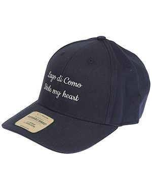 TESSABIT PRIVATE LABEL Lago Di Como Stole My Heart Baseball Cap - Blue