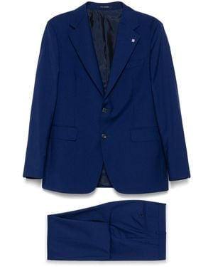 Tagliatore Complete With Brooch Detail - Blue