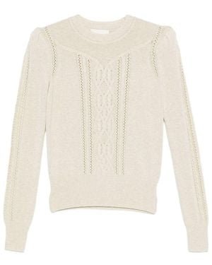 Isabel Marant Maglia Keyla - Bianco