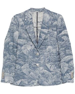 L.B.M. 1911 Single-Breasted Jacket - Blue