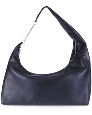 Rick Owens Gemini Leather Shoulder Bag - Blue