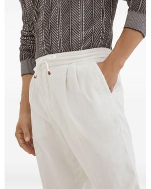 Brunello Cucinelli Velvet Pants - Grey
