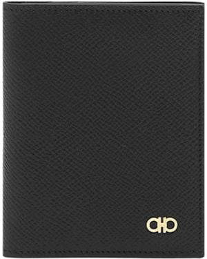 Ferragamo Micro Gancio Wallet - Black
